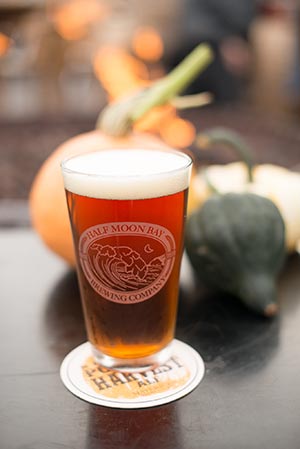 Pumpkin Harves Ale in a glass